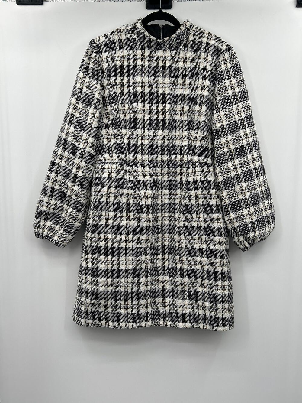 Ivy City “Anne” Plaid Long Sleeve Dress XXL Preppy Academia Sexy Librarian